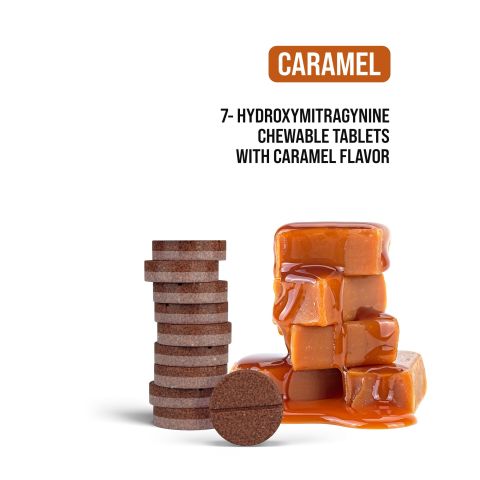 20mg 7-Hydroxy Tablets - Caramel - Thumbnail 4