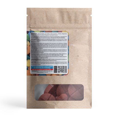 100mg 7-Hydroxy Tablets - Berries - Thumbnail 9