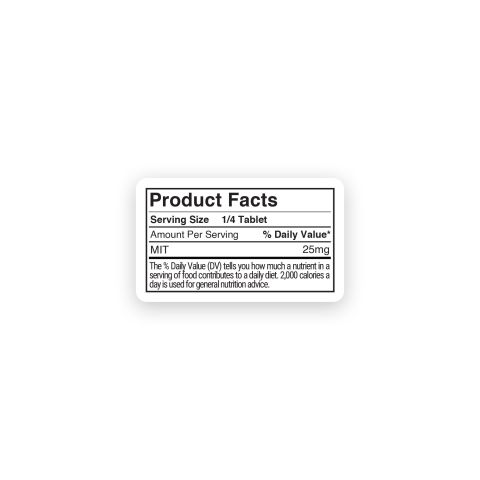 100mg Kratom Extract MIT-100 Tablets - Mango - Thumbnail 10