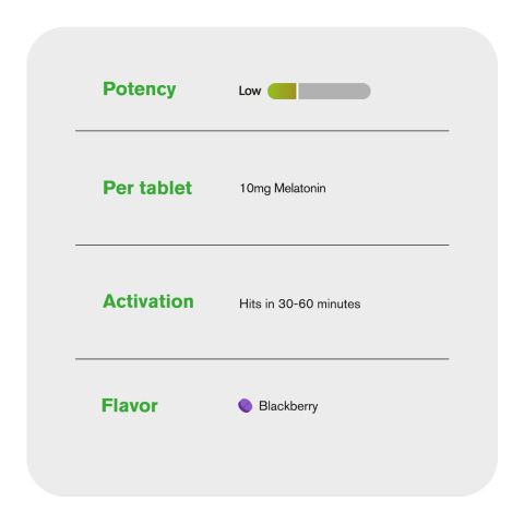 10mg Melatonin Tablets - Blackberry - Thumbnail 6