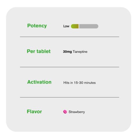 30mg Tianeptine Tablets - Strawberry - Thumbnail 7