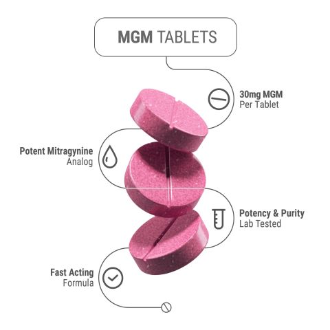 30mg MGM-15 Tablets - Strawberry - Thumbnail 5
