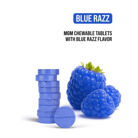 20mg MGM-15 Tablets - Blue Razz - Thumbnail 4