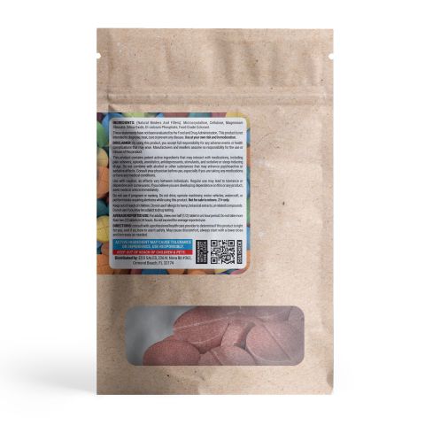 25mg Kava Nano Tablets - Raspberry - Thumbnail 9