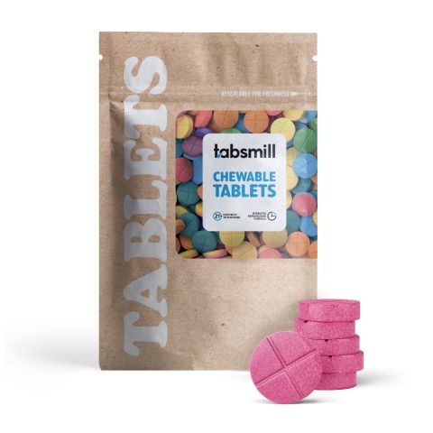 50mg Full Spectrum CBD Tablets - Strawberry - Thumbnail 2