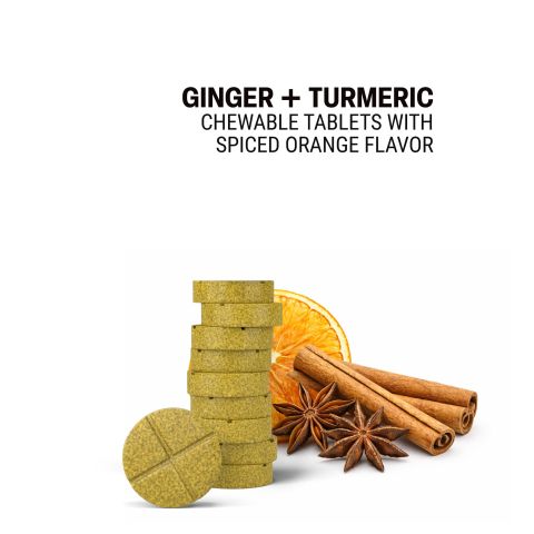 500mg - Ginger + Turmeric - Mood Tablets - Thumbnail 4