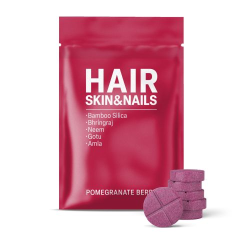 500mg - Hair Skin & Nails - Mood Tablets - Thumbnail 2