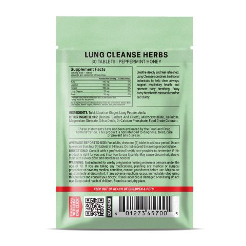 500mg - Lung Cleanse - Mood Tablets - Thumbnail 8