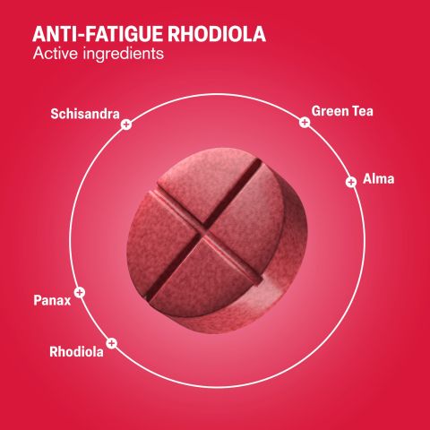 500mg - Anti-Fatigue Rhodiola - Mood Tablets - Thumbnail 5
