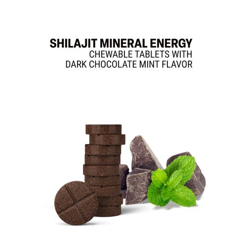 500mg - Shilajit Mineral Energy - Mood Tablets - Thumbnail 4