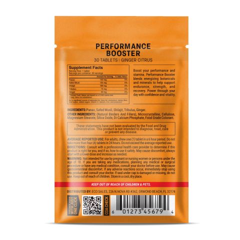 500mg - Performance Booster - Mood Tablets - Thumbnail 8