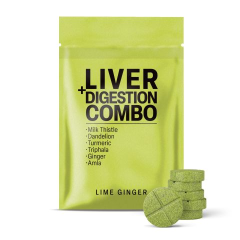 500mg - Liver + Digestion Combo - Mood Tablets - Thumbnail 2