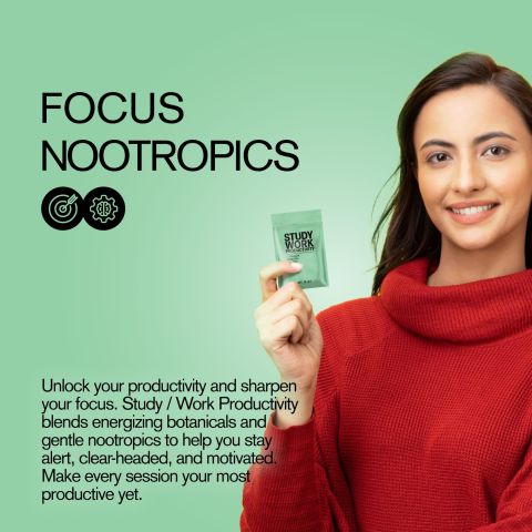 500mg - Study Work Productivity - Mood Tablets - Thumbnail 6