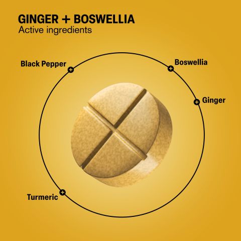 500mg - Ginger + Boswellia - Mood Tablets - Thumbnail 5