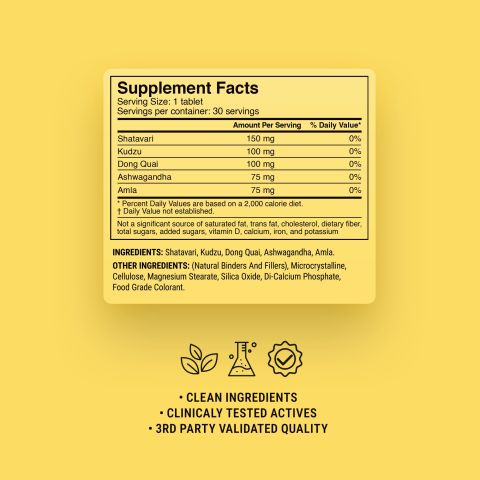 500mg - Menopause Support - Mood Tablets - Thumbnail 9