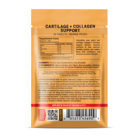 500mg - Collagen + Cartilage Support - Mood Tablets - Thumbnail 8