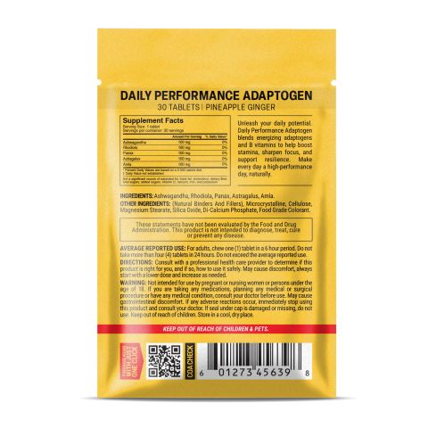 500mg - Daily Performance Adaptogen - Mood Tablets - Thumbnail 8